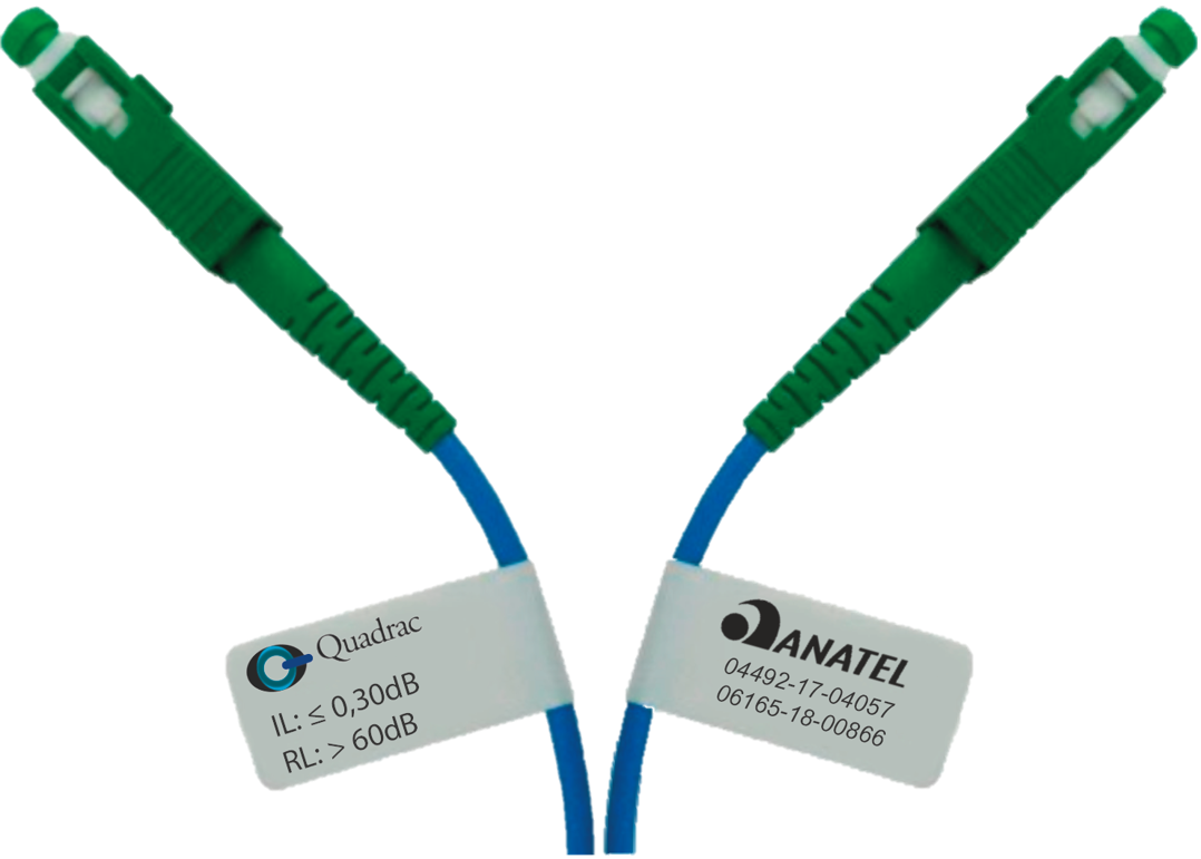 Conector Óptico - SC-APC e  SC-PC